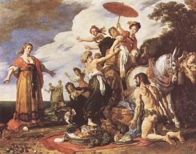 Peter Paul Rubens Odysseus and Nausicaa (mk08) France oil painting art
